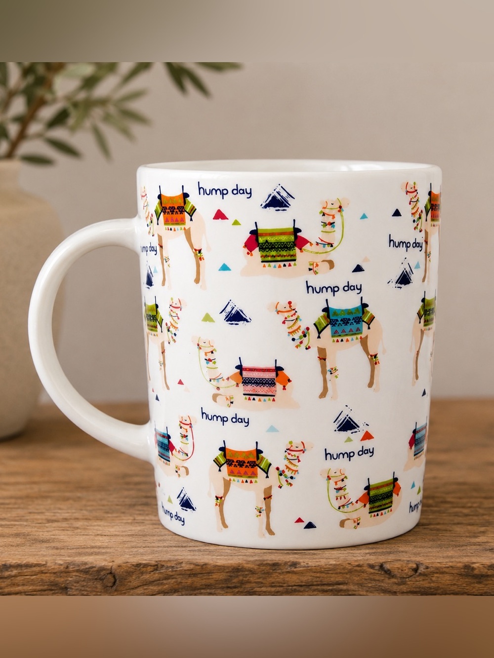 Pfaltzgraff “Hump Day” Camel Mug Colorful Camel coffee mug 16–18 oz Coffee Cup